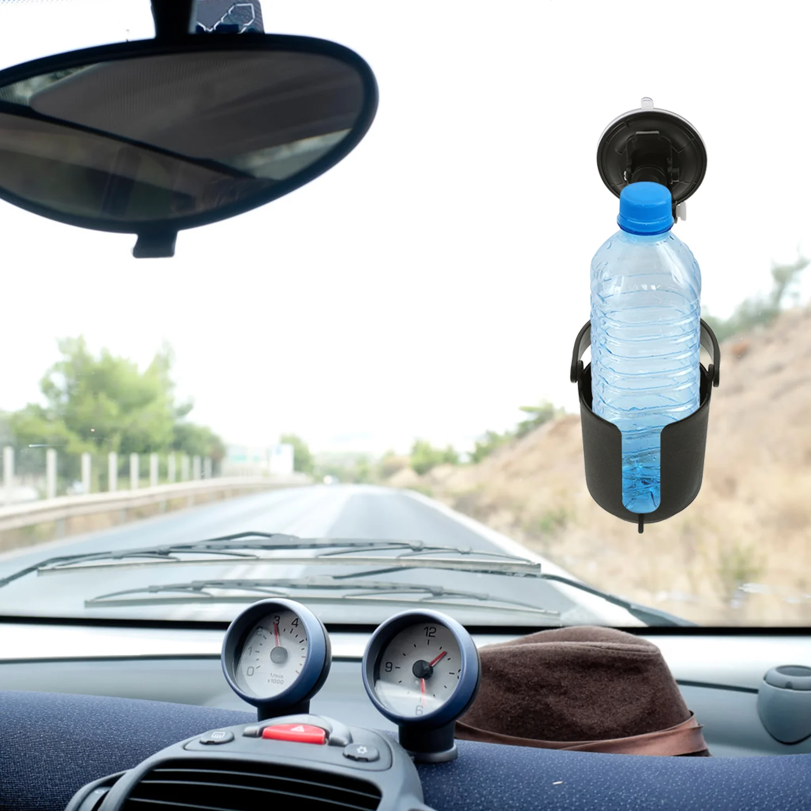 Car Cup Holder Drink Container for Auto Truck Interior Organizer Universal Durable Water Bottle Stand with Hook and Window Mount
Car Cup Holder Drink Container for Auto Truck Interior Organizer Universal Durable Water Bottle Stand with Hook and Window Mount