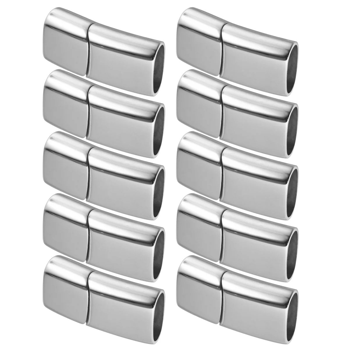 10 Stainless Steel Magnetic Clasps Magnetic Bracelet Clasp and Closure Converter for DIY Bracelet Necklace Jewelry Making 6MM
10 Stainless Steel Magnetic Clasps Magnetic Bracelet Clasp and Closure Converter for DIY Bracelet Necklace Jewelry Making 6MM