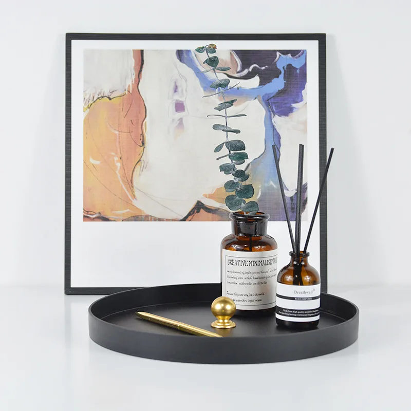 Креативный круглый металлический портативный поднос для гостиной, крыльца, косметики, украшений, настольные декоративные тарелки для хран... 
Креативный круглый металлический портативный поднос для гостиной, крыльца, косметики, украшений, настольные декоративные тарелки для хран...