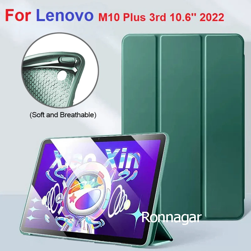 Ultra Slim Case For Lenovo M10 Plus 3rd Gen 10.6 inch Folio Stand Cover For Lenovo Tab 10.6'' TB-125F TB-128F/ Xiaoxin Pad 2022
Ultra Slim Case For Lenovo M10 Plus 3rd Gen 10.6 inch Folio Stand Cover For Lenovo Tab 10.6'' TB-125F TB-128F/ Xiaoxin Pad 2022