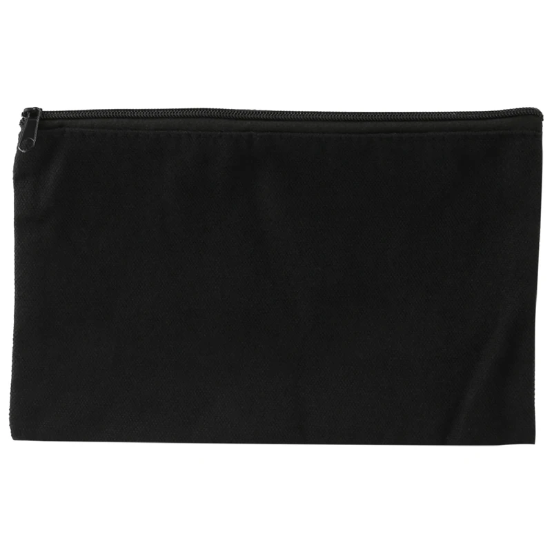 10Pcs Canvas Zipper Pouch Bags Canvas Makeup Bags Pencil Case Blank DIY Craft Bags For Travel DIY Craft School, Black
10Pcs Canvas Zipper Pouch Bags Canvas Makeup Bags Pencil Case Blank DIY Craft Bags For Travel DIY Craft School, Black