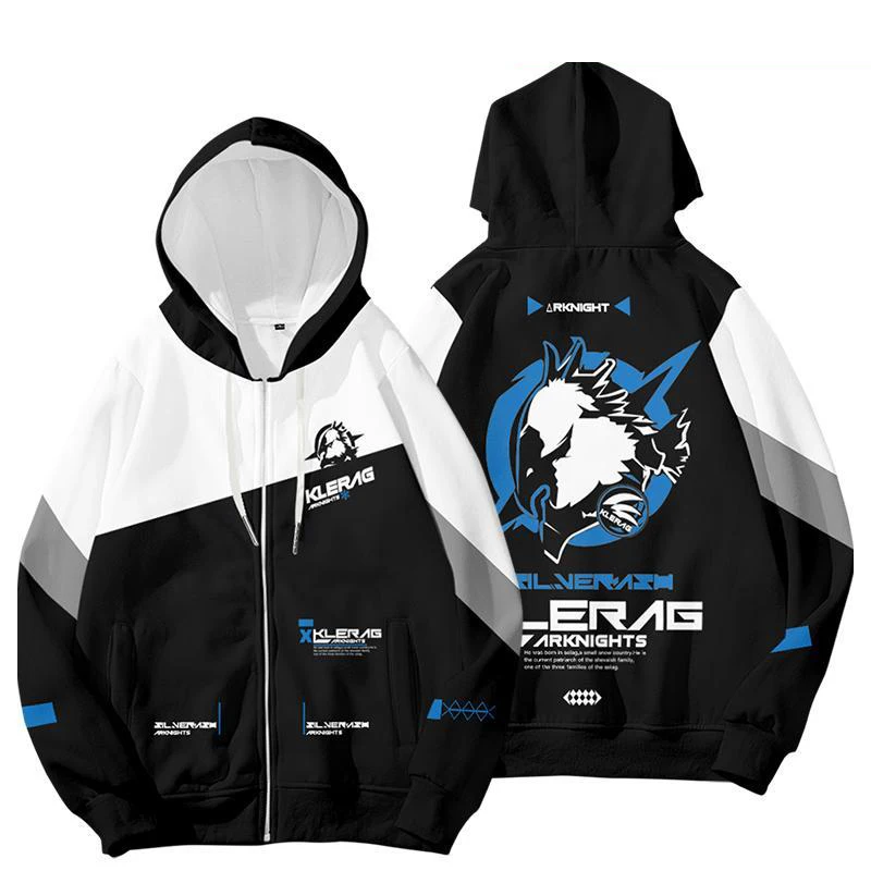 Arknights Hoodi Men Cosplay Anime Game Men Women Zip Hoodies Jackets Tops Long Sleeve Hooded Sweatshirts Anime Clothes 
Arknights Hoodi Men Cosplay Anime Game Men Women Zip Hoodies Jackets Tops Long Sleeve Hooded Sweatshirts Anime Clothes