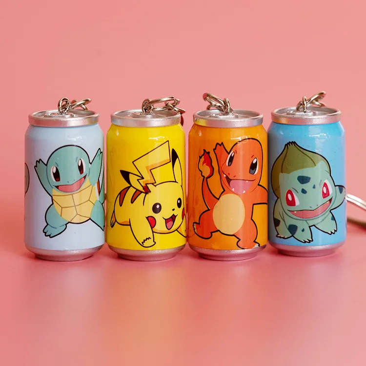 Kawaii Simulation Mini Beverage Bottle Keychain Pendant Pokemon Pikachu Charmander Squirtle Bulbasaur Cartoon Anime Keychain
Kawaii Simulation Mini Beverage Bottle Keychain Pendant Pokemon Pikachu Charmander Squirtle Bulbasaur Cartoon Anime Keychain