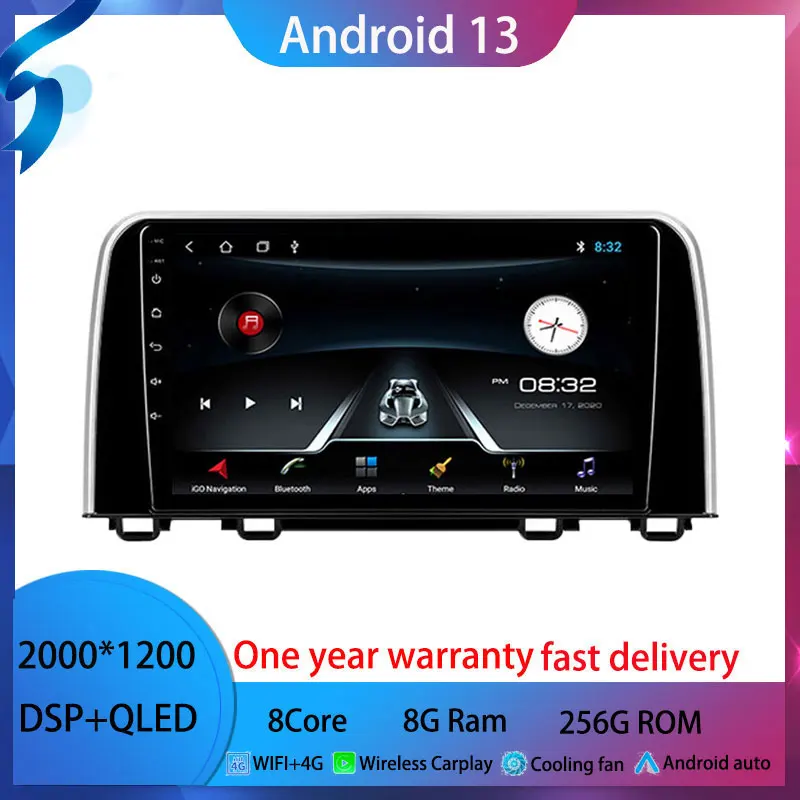 Android 13 для Honda CRV CR-V 5 RT RW 2016 - 2018 автомобильное радио мультимедийный видеоплеер Android автомобильный беспроводной адаптер
Android 13 для Honda CRV CR-V 5 RT RW 2016 - 2018 автомобильное радио мультимедийный видеоплеер Android автомобильный беспроводной адаптер