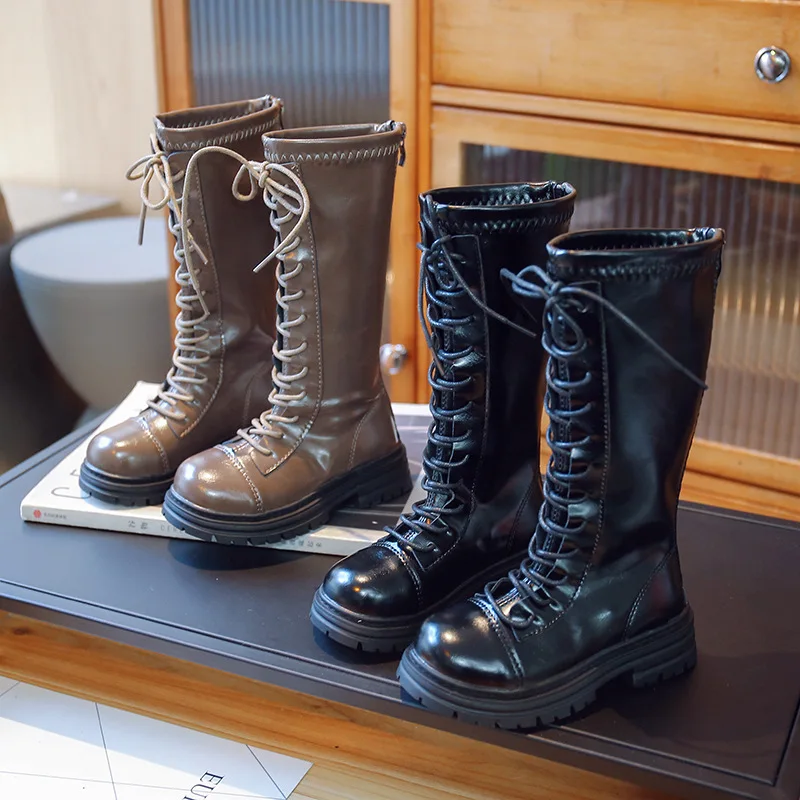 Sweet Princess Mid-calf Boots 2022 Winter New Warm Thin Cotton Girls Britain Style Narrow Band Solid Color Fashion Kids Boots
Sweet Princess Mid-calf Boots 2022 Winter New Warm Thin Cotton Girls Britain Style Narrow Band Solid Color Fashion Kids Boots