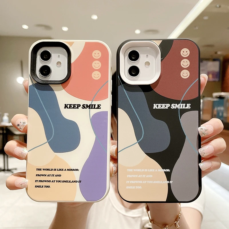 Geometric Patterns Protective Phone Case For iPhone 12 13 Pro Max 11 Pro X XR XS 7 8 Plus Silicone Shockproof Cases Back Cover
Geometric Patterns Protective Phone Case For iPhone 12 13 Pro Max 11 Pro X XR XS 7 8 Plus Silicone Shockproof Cases Back Cover