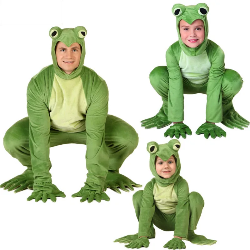 Halloween Animal Frog Insect Cosplay Costume Fairy Tale Performance Costume Adult Child Frog Role-playing Dance Costume
Halloween Animal Frog Insect Cosplay Costume Fairy Tale Performance Costume Adult Child Frog Role-playing Dance Costume