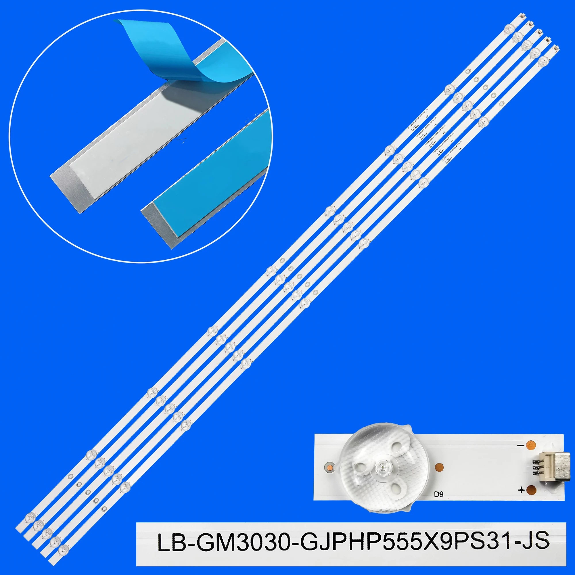 Светодиодная лента подсветки для Philips 55PUS7406/12 55PUS7406/60 55PUS7456/12 55PUS7506/12 55PUS7556/12 
Светодиодная лента подсветки для Philips 55PUS7406/12 55PUS7406/60 55PUS7456/12 55PUS7506/12 55PUS7556/12