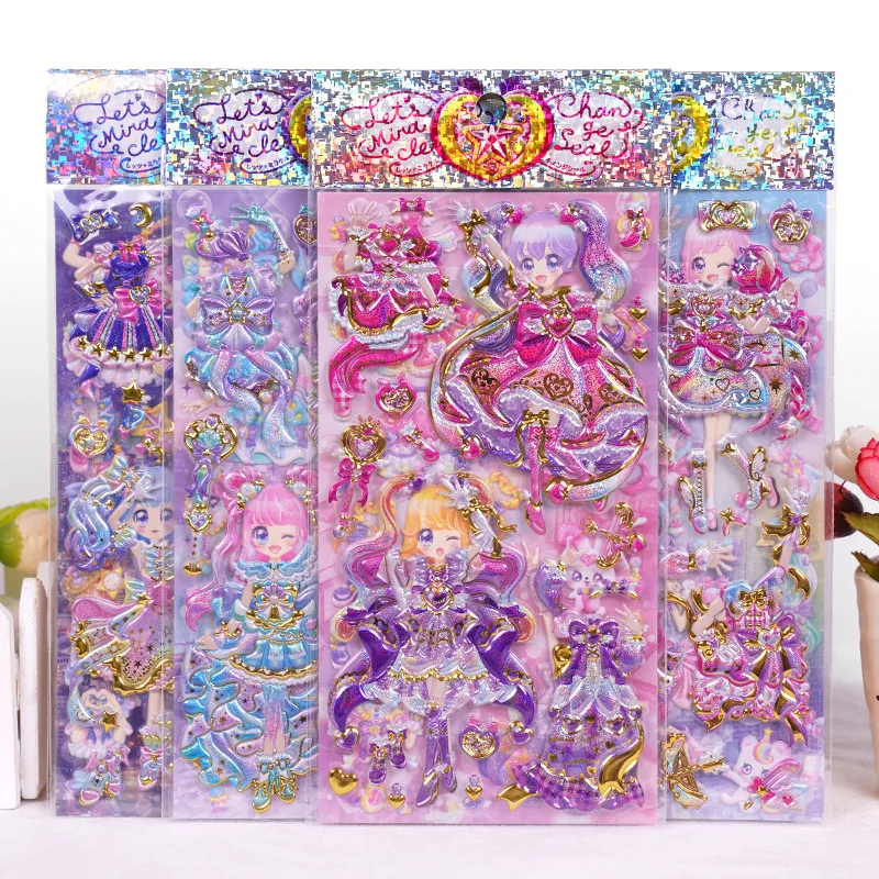1pc Kawaii Glittering Fancy Princess Dress Double Layer 3D Stickers Cute Scrapbooking Diy Journal Stationery Aesthetic Gift Kids
1pc Kawaii Glittering Fancy Princess Dress Double Layer 3D Stickers Cute Scrapbooking Diy Journal Stationery Aesthetic Gift Kids
