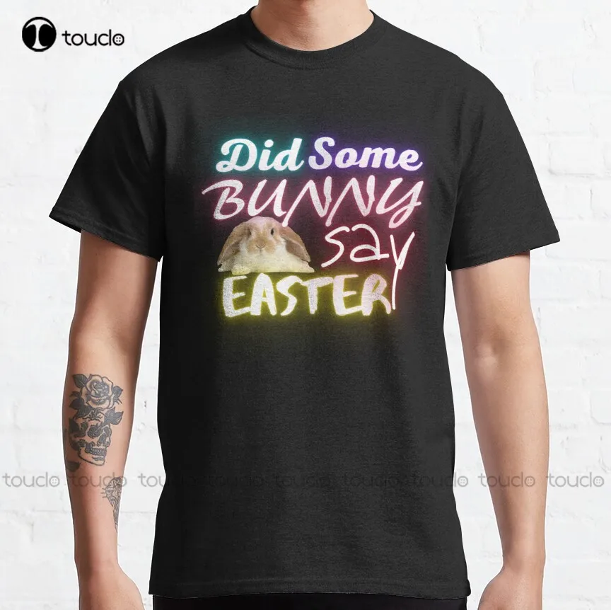 Did Some Bunny Say Easter-Dj Bunny In Da House Rabbit Funny Easte Classic T-Shirt Men Tshirt Custom Gift Xs-5Xl
Did Some Bunny Say Easter-Dj Bunny In Da House Rabbit Funny Easte Classic T-Shirt Men Tshirt Custom Gift Xs-5Xl