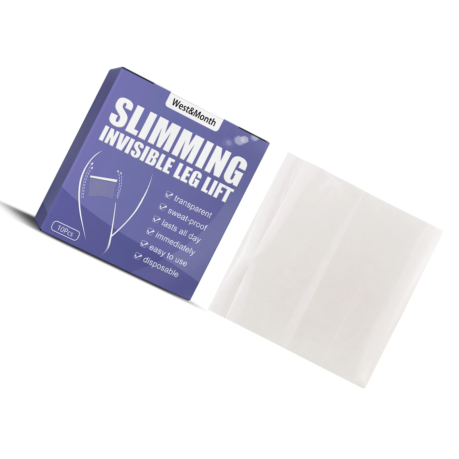 10pcs Leg Tape For Sagging Skin Anti-Chafing Invisible Leg Tapes For Sagging Skin Transparent Thigh Lift Stickers Invisible
10pcs Leg Tape For Sagging Skin Anti-Chafing Invisible Leg Tapes For Sagging Skin Transparent Thigh Lift Stickers Invisible