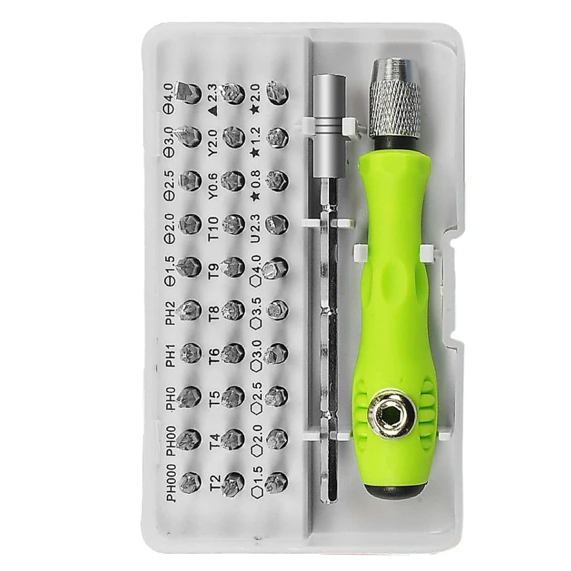 Multi-function Screwdriver Set with 30 Bits Precision Screw Driver Bit Torx Hex Repair Device Hand Tools for Phone,Computer
Multi-function Screwdriver Set with 30 Bits Precision Screw Driver Bit Torx Hex Repair Device Hand Tools for Phone,Computer