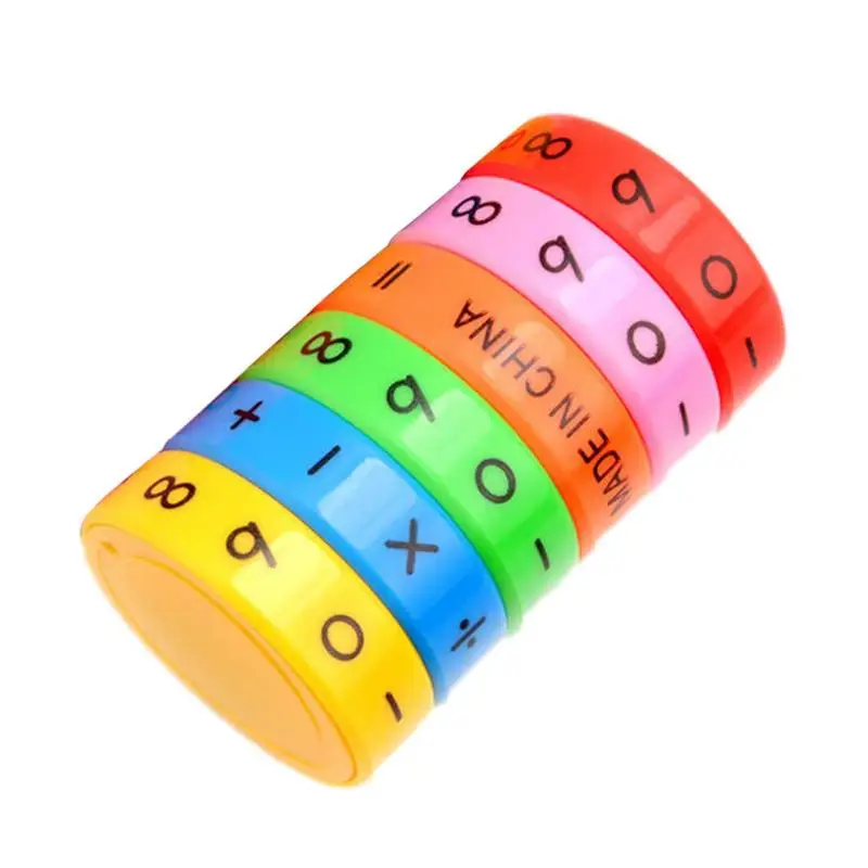 

Children Mathematics Numbers MagicCube Toy Montessori Puzzle Game Kids Learning Educational Math Puzzles Block Calculate Game