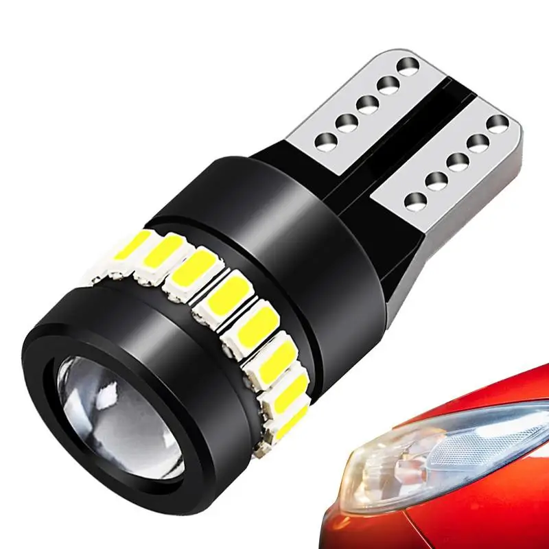 

License Plate Light 1.5W Durable Headlight Bulb LED Light Bulb T10 3030 3014 LED Replacement Bulbs For Car Dome Map Door Courtes