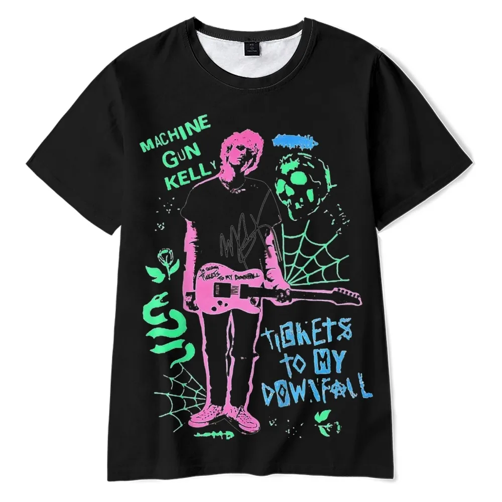 Machine Gun Kelly Merch T-Shirt Crewneck Short Sleeve Tee Women Men Tshirt 2022 New Tour Hip Hop Rapper MGK Clothes
Machine Gun Kelly Merch T-Shirt Crewneck Short Sleeve Tee Women Men Tshirt 2022 New Tour Hip Hop Rapper MGK Clothes