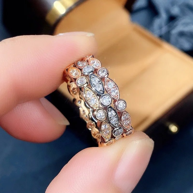 2022 New INS Gold Color Noble Trend Dainty Rings For Women Entry Lux Zircon Midi Finger Rings For Girl Anniversary Jewelry Gift 
2022 New INS Gold Color Noble Trend Dainty Rings For Women Entry Lux Zircon Midi Finger Rings For Girl Anniversary Jewelry Gift
