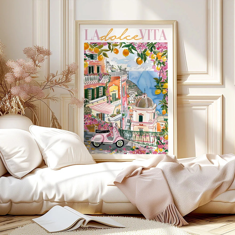 Печать на холсте La Dolce Vita Italy Coastal
Печать на холсте La Dolce Vita Italy Coastal