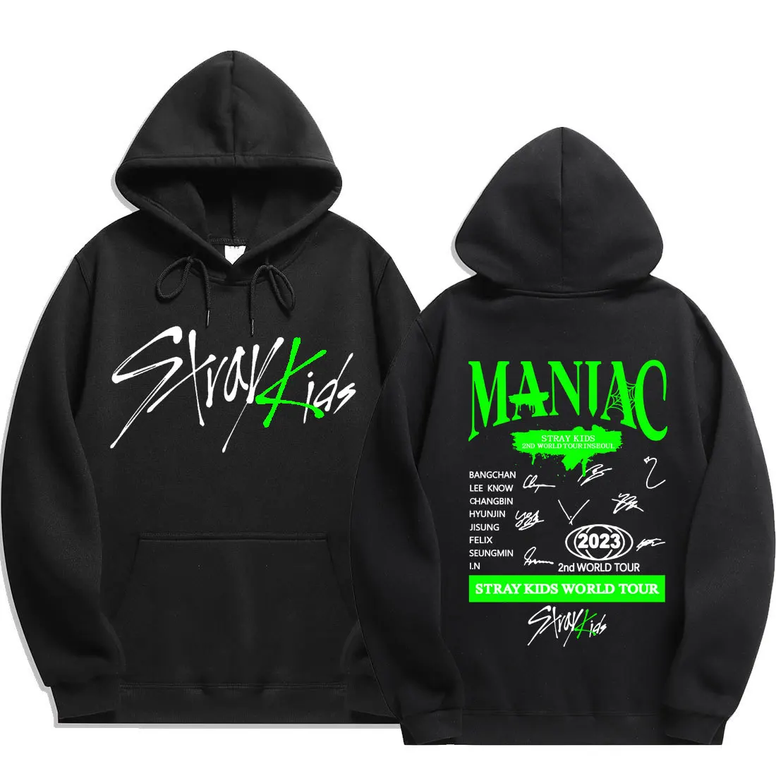2023 New Korean Stray Kids Hoodies Men High Quality Long Sleeve Casual Sweatshirt Hooded Print Hoodie Tracksuits for Male Female
2023 New Korean Stray Kids Hoodies Men High Quality Long Sleeve Casual Sweatshirt Hooded Print Hoodie Tracksuits for Male Female