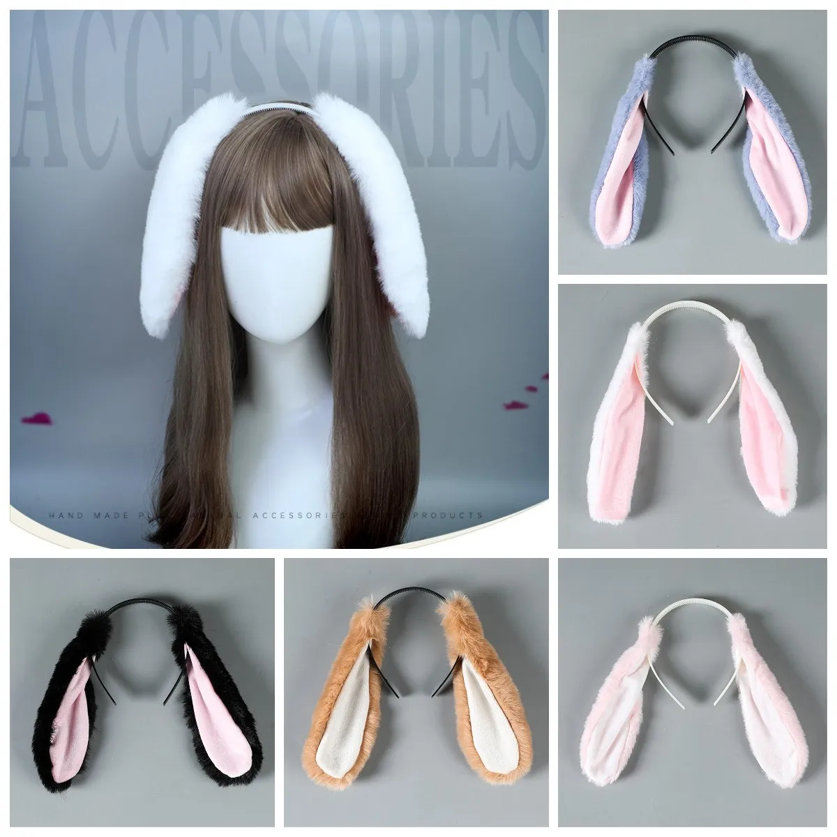 1pc Girls Plush Long Rabbit Ears Hair Hoop Female Women Party Cosplay Props Daily Wear Cartoon Plush Headband Hair Accessries
1pc Girls Plush Long Rabbit Ears Hair Hoop Female Women Party Cosplay Props Daily Wear Cartoon Plush Headband Hair Accessries