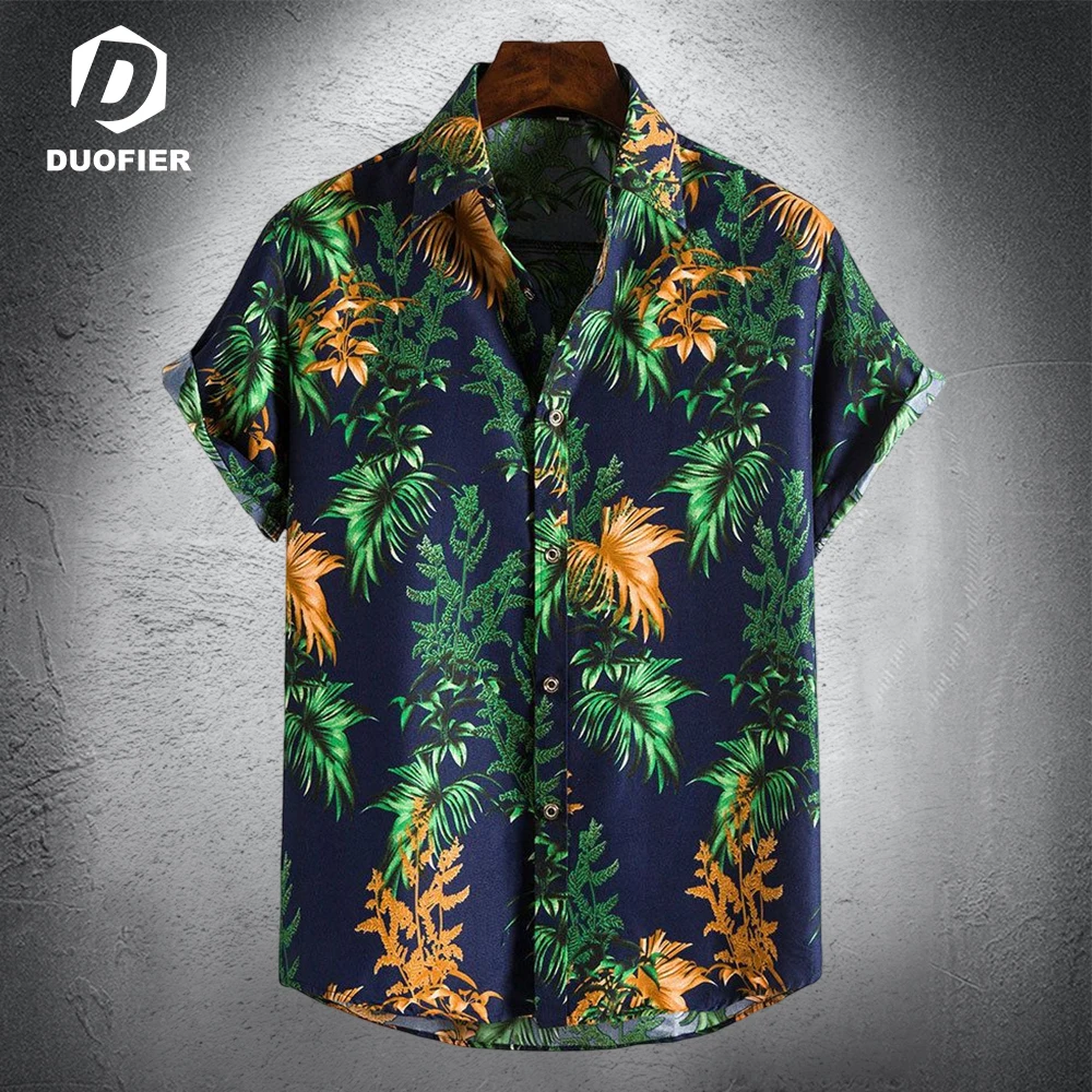 2023 Summer Men Hawaiian Shirt Floral Printed Streetwear Quick Dry Beach Shirts Mens Holiday Aloha Rock Party Short Sleeve Tops
2023 Summer Men Hawaiian Shirt Floral Printed Streetwear Quick Dry Beach Shirts Mens Holiday Aloha Rock Party Short Sleeve Tops