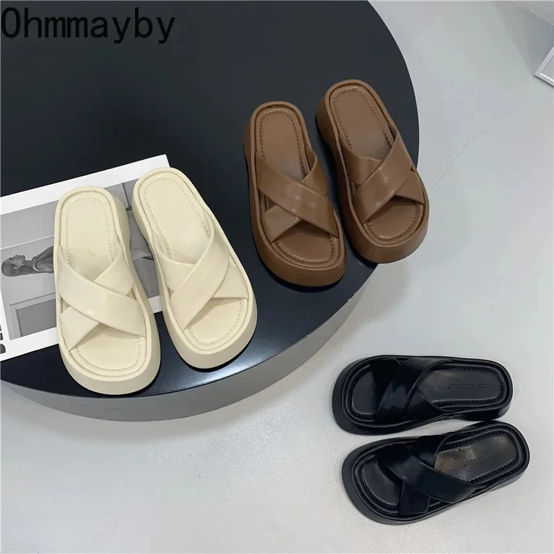 2023 Summer Open Toe Women Slippers Fashion Ladies Casual Platform Flat Heel Outdoor Beach Slides Shoes Flip Flops
2023 Summer Open Toe Women Slippers Fashion Ladies Casual Platform Flat Heel Outdoor Beach Slides Shoes Flip Flops