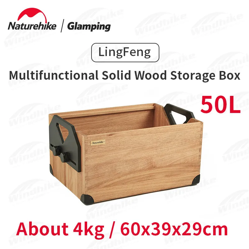 Naturehike 50L Camping Storage Box Multifunctional Changeable Shape Picnic Box Solid Wood Large Capacity Storage Equipment
Naturehike 50L Camping Storage Box Multifunctional Changeable Shape Picnic Box Solid Wood Large Capacity Storage Equipment