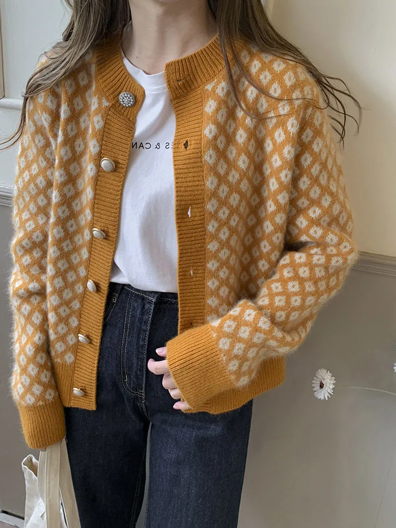 New Korean StyleThick Sweater Women Casual O Neck Long Sleeve Cardigans Autumn Winter Knitted Loose Tops Casual Female Warm Coat
New Korean StyleThick Sweater Women Casual O Neck Long Sleeve Cardigans Autumn Winter Knitted Loose Tops Casual Female Warm Coat