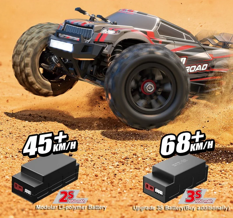 MJX 16207 16208 16209 16210 1/16 Hyper Go 4WD Brushless High-Speed R/C Hobby Off-Road Truck 2.4G Remote Control R/C Buggy RTR
MJX 16207 16208 16209 16210 1/16 Hyper Go 4WD Brushless High-Speed R/C Hobby Off-Road Truck 2.4G Remote Control R/C Buggy RTR