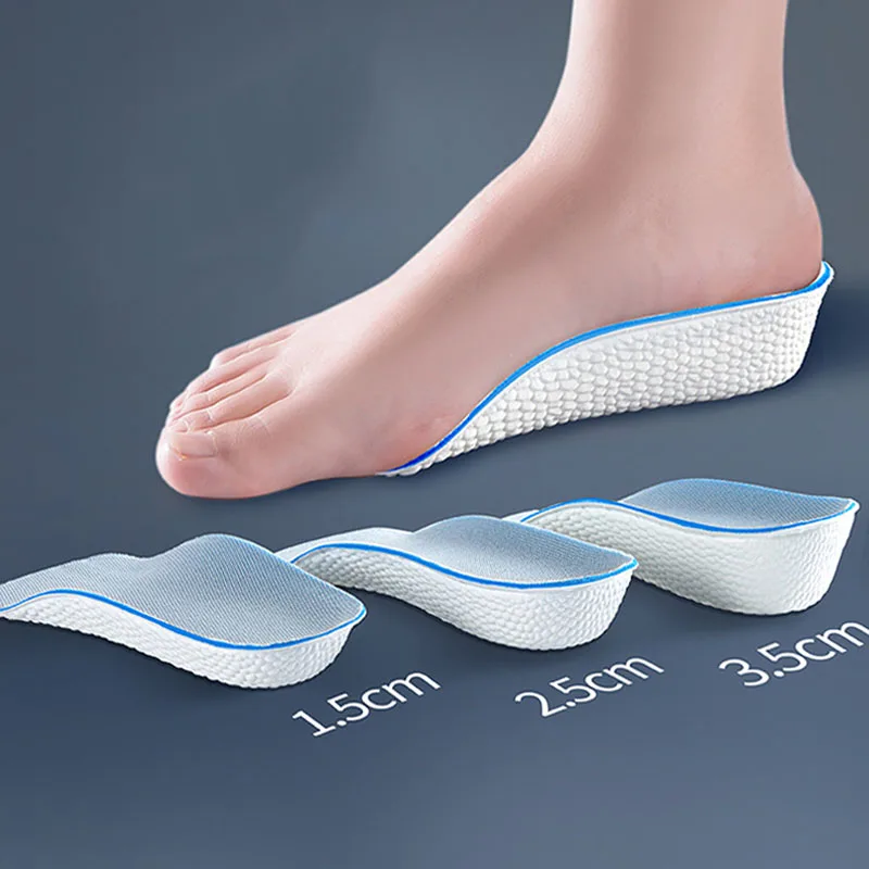 1.5-3.5CM Looks Height Enhancing Orthopedic Insole Arch Support Soft Elastic Light Insole for Men Women Shoe Pads
1.5-3.5CM Looks Height Enhancing Orthopedic Insole Arch Support Soft Elastic Light Insole for Men Women Shoe Pads