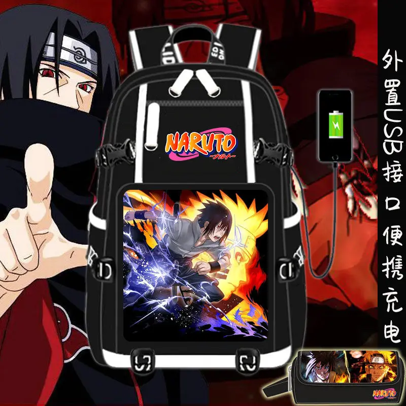 Anime Peripheral Gift Naruto Backpack Naruto Sasuke Skunk Student Men and Women Large Capacity Schoolbag
Anime Peripheral Gift Naruto Backpack Naruto Sasuke Skunk Student Men and Women Large Capacity Schoolbag