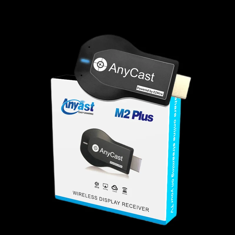 ТВ-флешка для телефона M2 Plus Wi-Fi дисплей приемник Anycast DLNA Miracast Airplay зеркальный экран