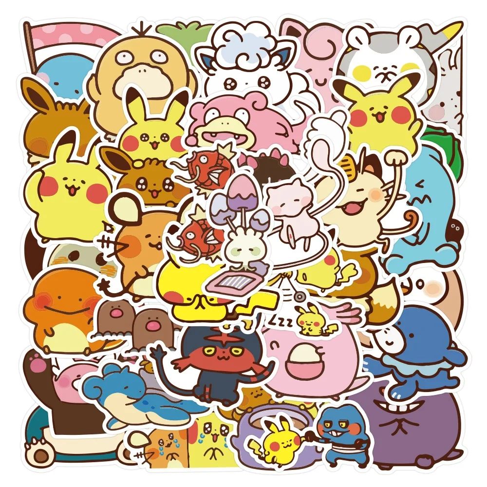38 Pokemon Stickers Cartoon Pikachu Luggage Stickers Mug Hand Account Skateboard Mobile Phone Anime Stickers
38 Pokemon Stickers Cartoon Pikachu Luggage Stickers Mug Hand Account Skateboard Mobile Phone Anime Stickers