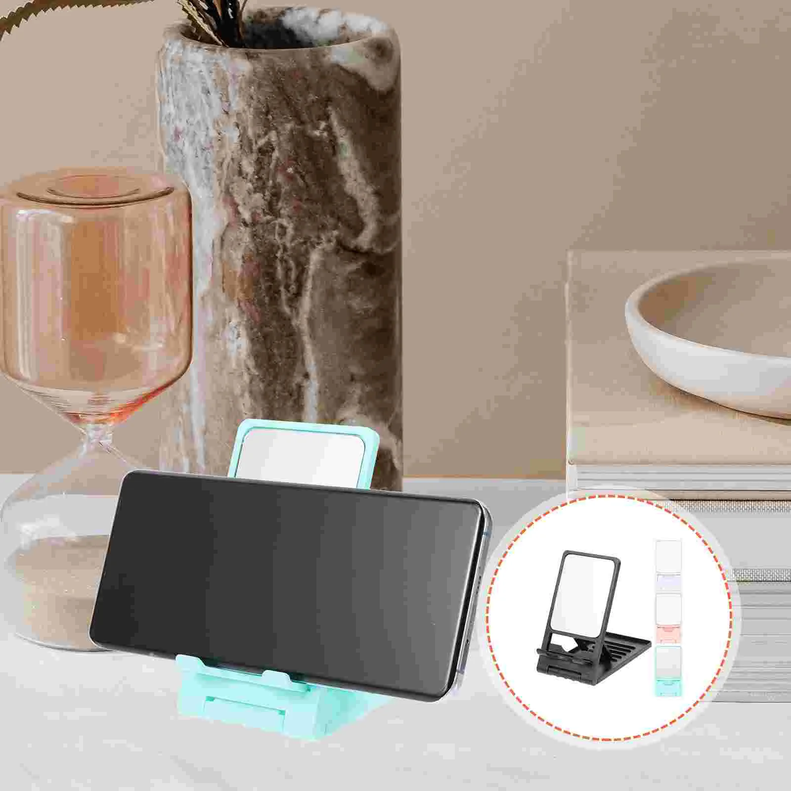 Stand Holder Desk Folding Desktop Bracket Cell Mirrormobile Rack Tabletplastic Adjustable Telephone Name Vanity Cellphone
Stand Holder Desk Folding Desktop Bracket Cell Mirrormobile Rack Tabletplastic Adjustable Telephone Name Vanity Cellphone