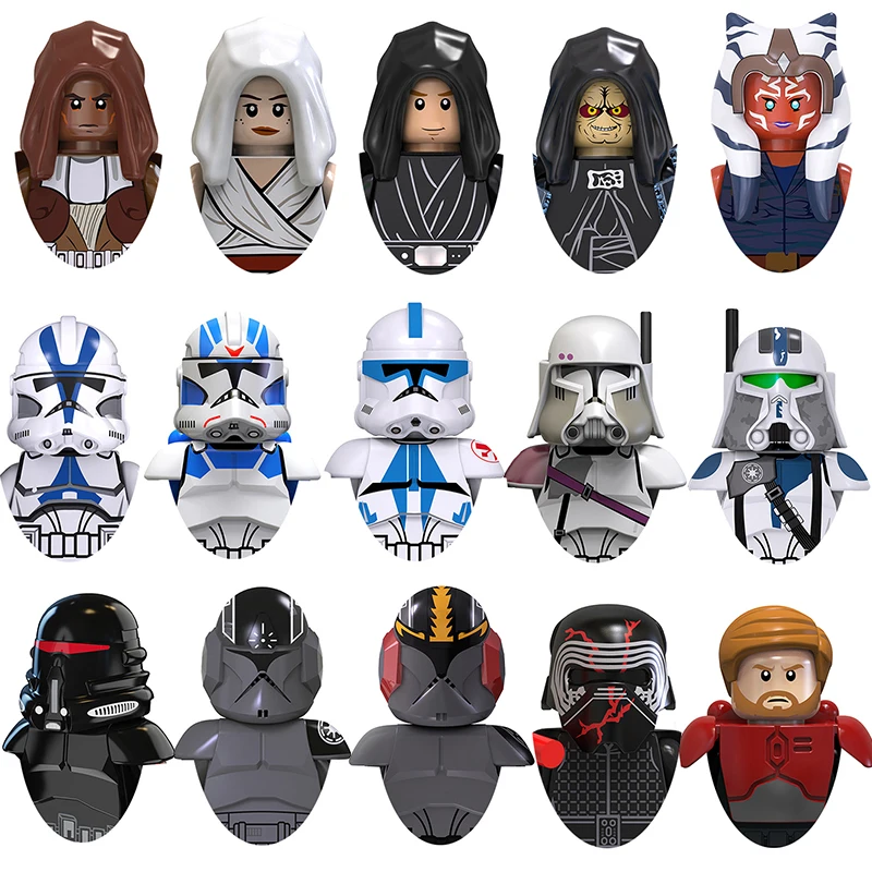 TV6105 Star Wars Clone Asoka Repairman Mini Building Blocks Anime Figure Commander Ray Kellollen Blocks Toys Kid Birthday Gift
TV6105 Star Wars Clone Asoka Repairman Mini Building Blocks Anime Figure Commander Ray Kellollen Blocks Toys Kid Birthday Gift