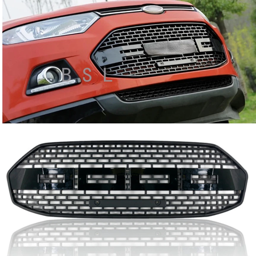 Для Ford EcoSport Modified F150 Style Передняя бленда Центральная решетка Стайлинг автомобильной решетки 2012 2013 2014 2015 2016
Для Ford EcoSport Modified F150 Style Передняя бленда Центральная решетка Стайлинг автомобильной решетки 2012 2013 2014 2015 2016