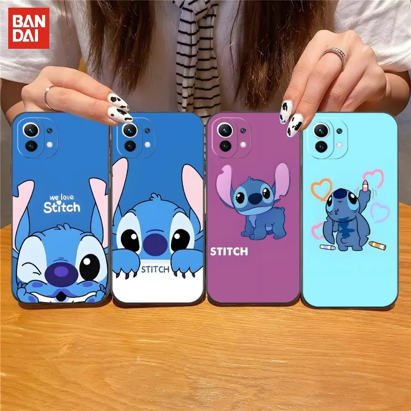 BANDAI Disney Stitch Phone Case Black Silicone For Iphone 13 Pro Max 11 12 Xr X Xs Mini For 6 6s 7 8 Plus Funda Shell Cover
BANDAI Disney Stitch Phone Case Black Silicone For Iphone 13 Pro Max 11 12 Xr X Xs Mini For 6 6s 7 8 Plus Funda Shell Cover