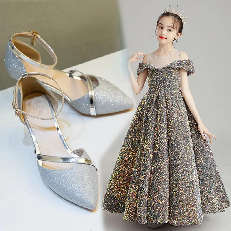 leather shoes for children casual Children's shoes for girls shiny beadings High Heeled shoes evening party shoes princess girls
leather shoes for children casual Children's shoes for girls shiny beadings High Heeled shoes evening party shoes princess girls