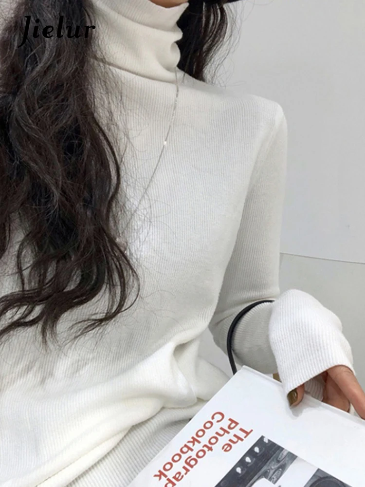 Jielur Осенние новые простые базовые женские пуловеры повседневные свободные облегающие пуловеры женские строгие белые черные желтые шикарные свитера для женщин
Jielur Осенние новые простые базовые женские пуловеры повседневные свободные облегающие пуловеры женские строгие белые черные желтые шикарные свитера для женщин