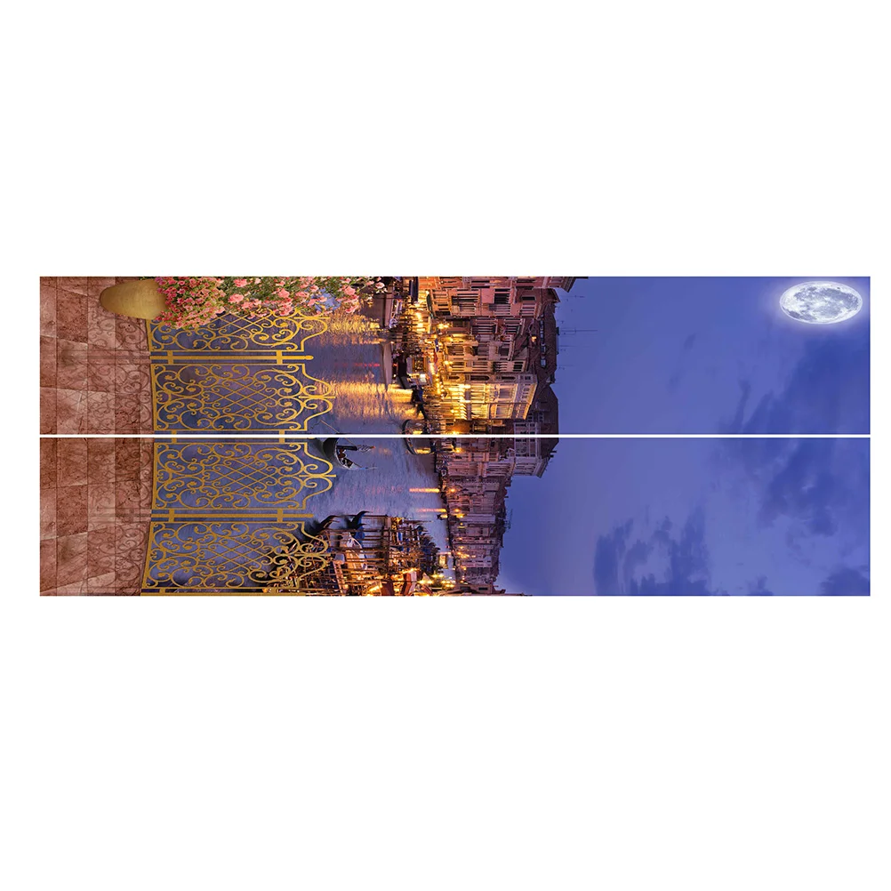 2Pcs Door Mural Decals Mural Door Sticker 3D Landscape Door Decal Removable Wallpaper 
2Pcs Door Mural Decals Mural Door Sticker 3D Landscape Door Decal Removable Wallpaper