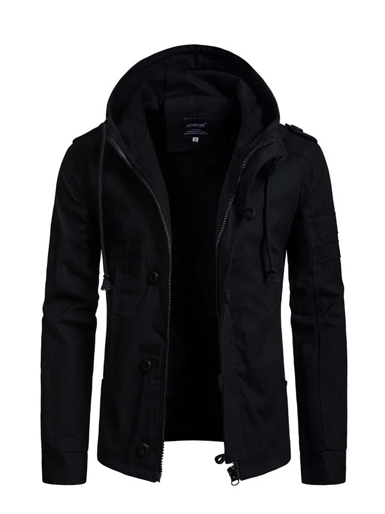 Spring Autumn New Mature Mens Hoodies Cotton Jacket Fashion Cardigan Outdoor Windbreaker Cool Coat Climbing Clothes 21Q1581 
Spring Autumn New Mature Mens Hoodies Cotton Jacket Fashion Cardigan Outdoor Windbreaker Cool Coat Climbing Clothes 21Q1581