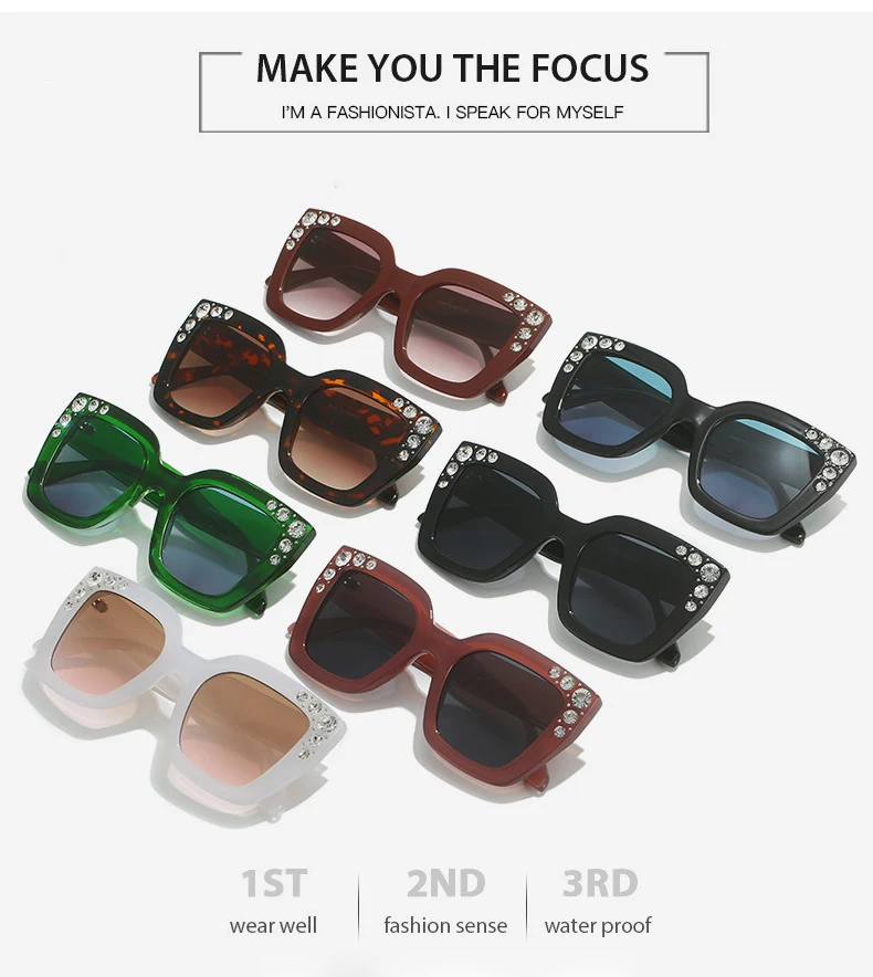 High quality Cat's Eye Sunglasses Women Personalized Diamond Embedding Wide Leg Glasses Summer Tourism SunshadeEyeglass
High quality Cat's Eye Sunglasses Women Personalized Diamond Embedding Wide Leg Glasses Summer Tourism SunshadeEyeglass