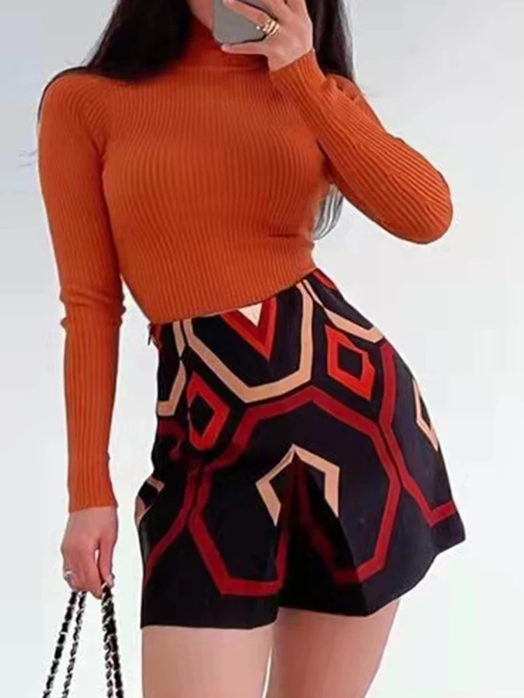 TRAF zar Women Shorts 2022 Summer Fashion Geometric Print Wide Leg Pants Ladies Shorts Boho Loose Casual Feminine Chic Bottom
TRAF zar Women Shorts 2022 Summer Fashion Geometric Print Wide Leg Pants Ladies Shorts Boho Loose Casual Feminine Chic Bottom