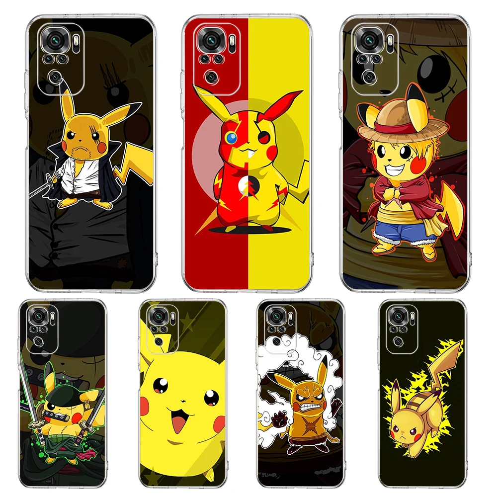 Pokemon Pikachu Transparent Phone Case for Redmi Note 11 11T 10S 8A 9A 9C 7 8 9 10 K40 Plus Pro 4G Soft Cover Shell Fundas Bag
Pokemon Pikachu Transparent Phone Case for Redmi Note 11 11T 10S 8A 9A 9C 7 8 9 10 K40 Plus Pro 4G Soft Cover Shell Fundas Bag