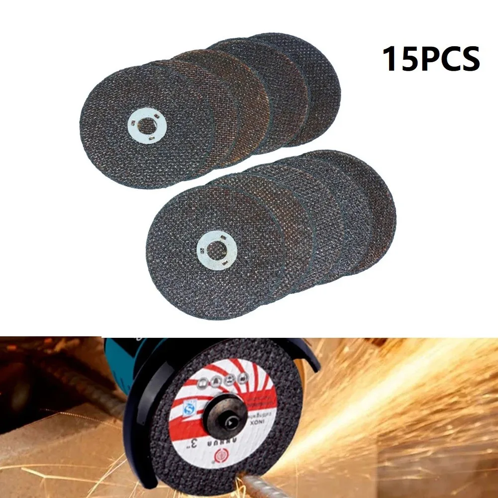 15pcs Grinding Wheel Metal Cutting Disc 75*10*1.2mm Cutting Polishing Sheet For Portable Mini Angle Grinder Power Tool Parts
15pcs Grinding Wheel Metal Cutting Disc 75*10*1.2mm Cutting Polishing Sheet For Portable Mini Angle Grinder Power Tool Parts