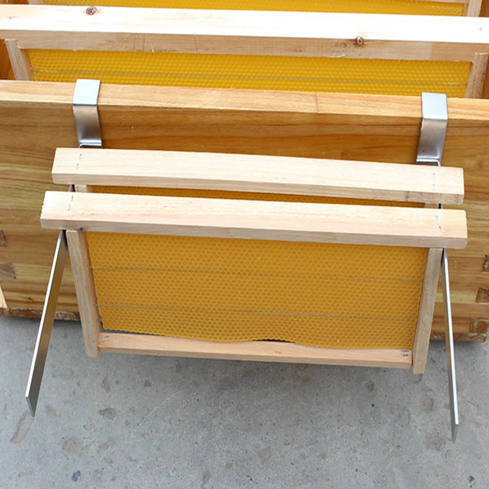 Stainless Steel Beekeeping Beehive Frame Holder Perch Stand Support Bracket Rack Bee Hive Perch Side Mount Tools
Stainless Steel Beekeeping Beehive Frame Holder Perch Stand Support Bracket Rack Bee Hive Perch Side Mount Tools