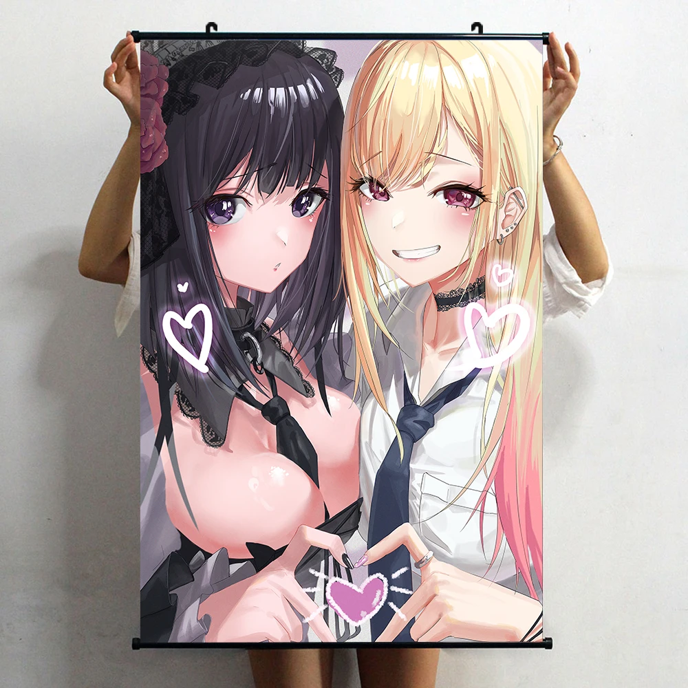 HOT Anime My Dress-Up Darling Kitagawa Marin Rizu Kyun Cosplay Girls Persona HD Wall Scroll Poster Living Room Decor Art Gifts
HOT Anime My Dress-Up Darling Kitagawa Marin Rizu Kyun Cosplay Girls Persona HD Wall Scroll Poster Living Room Decor Art Gifts