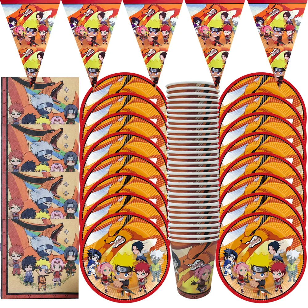 Uzumaki Narutoed Ninja Anime Cartoon Birthday Party Decorations Disposable Tableware Plastic Straw Baby Shower Party Supplies
Uzumaki Narutoed Ninja Anime Cartoon Birthday Party Decorations Disposable Tableware Plastic Straw Baby Shower Party Supplies