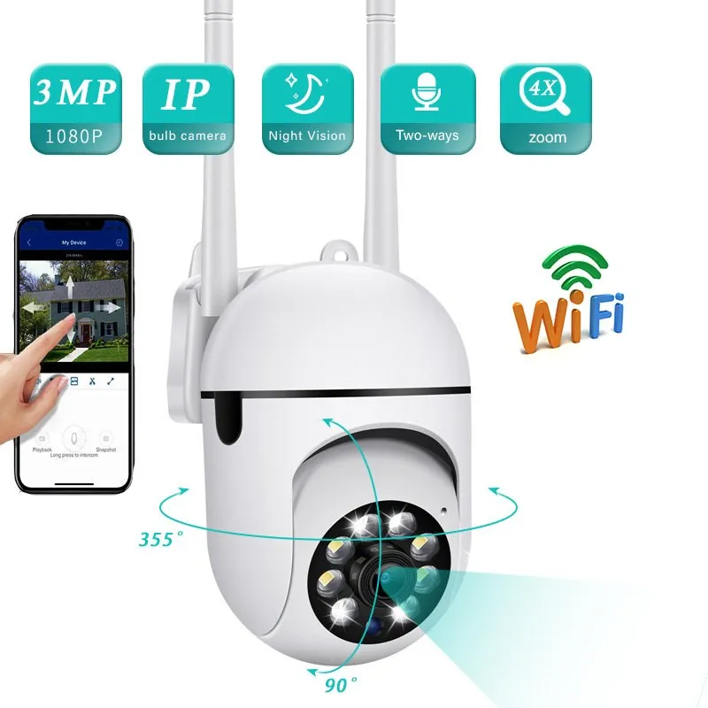 3MP HD IP Camera 2.4G+5G Wireless WiFi Night Vision Video Surveillance Security Camera CCTV With Motion Detection YCC365 Plus
3MP HD IP Camera 2.4G+5G Wireless WiFi Night Vision Video Surveillance Security Camera CCTV With Motion Detection YCC365 Plus