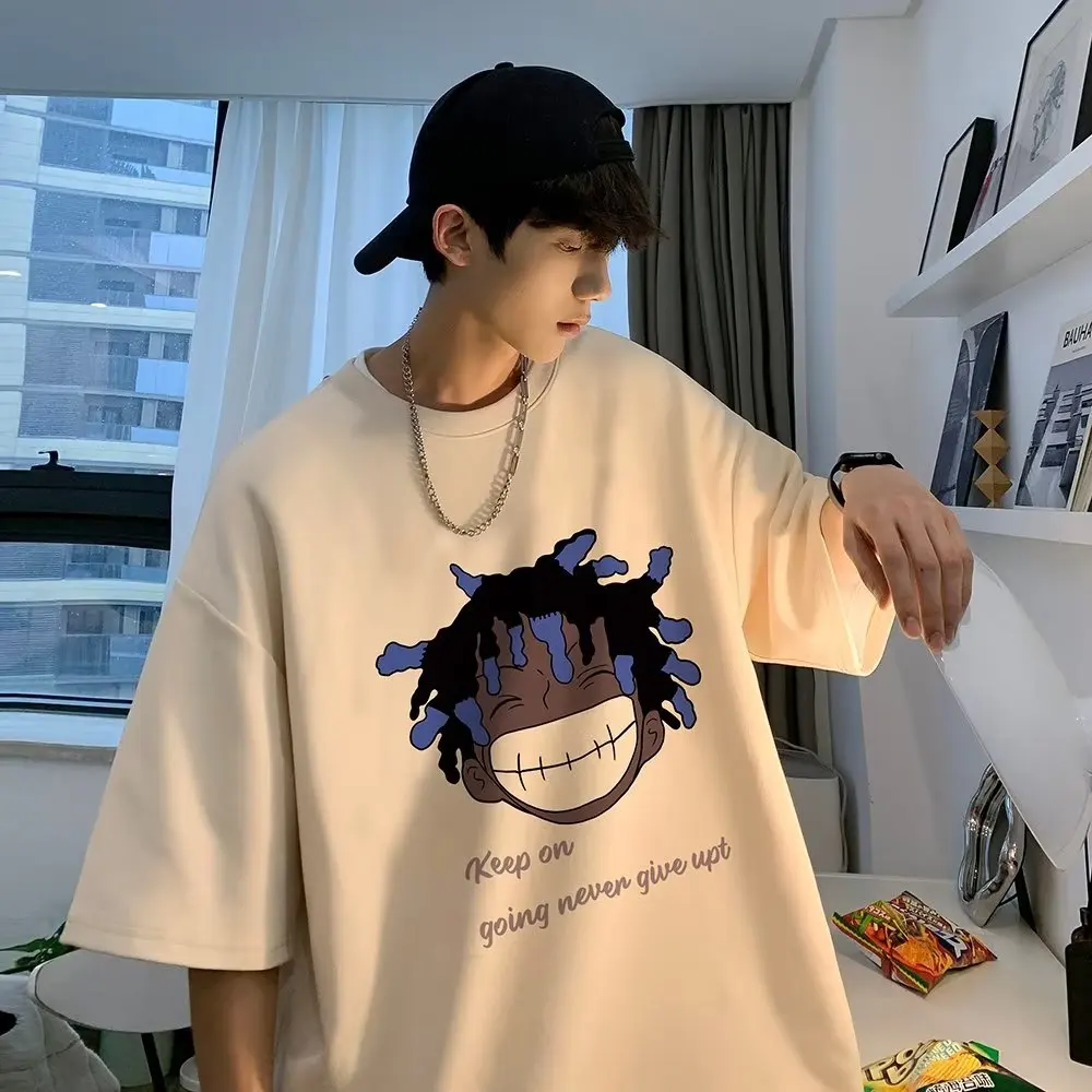 Oversized Shirt Men's Y2k Short Sleeve Clothing Cool Vintage Youth Fashion And Harajuku Manga Streetwear Casual Printing
Oversized Shirt Men's Y2k Short Sleeve Clothing Cool Vintage Youth Fashion And Harajuku Manga Streetwear Casual Printing