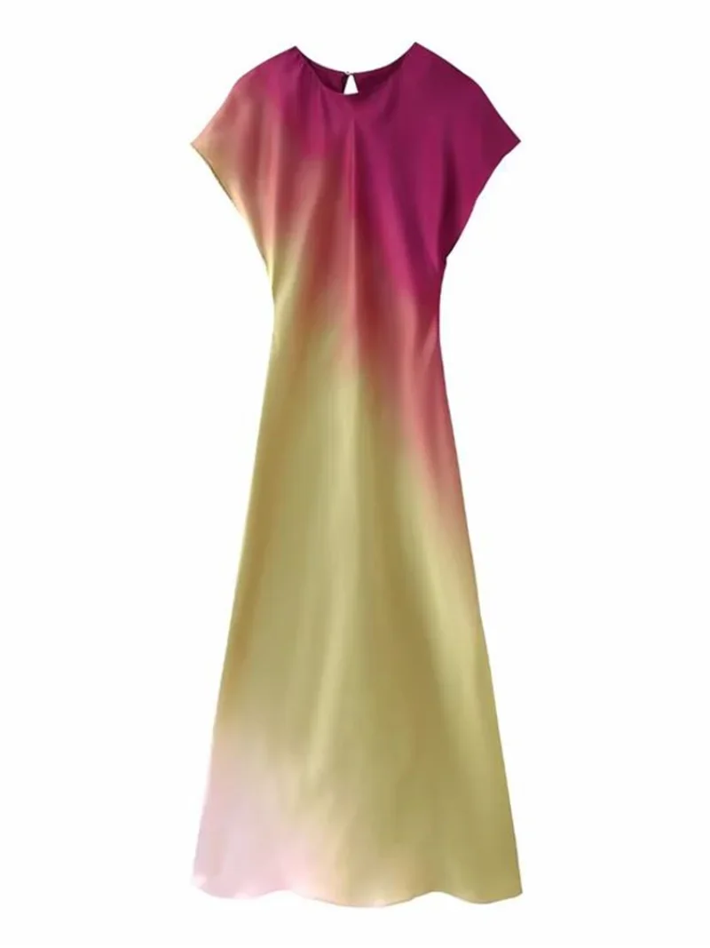 Vestidos High Street Outwear Women New Fashion Tie-Dyed Long Dresses 2023 Spring Summer Elegant Sleeveless Folds Sweet
Vestidos High Street Outwear Women New Fashion Tie-Dyed Long Dresses 2023 Spring Summer Elegant Sleeveless Folds Sweet